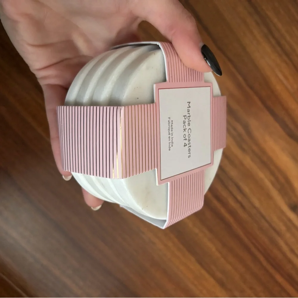 Marble Coasters Pack of 4